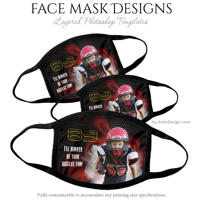 Face Mask Template - Screen Play