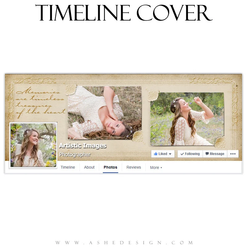 Facebook Timeline Cover - Victorian Frames