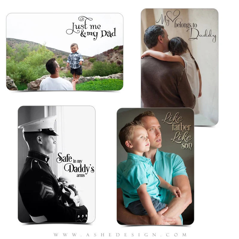 Family Word Art Quotes - Just Me & My Dad - Image 2