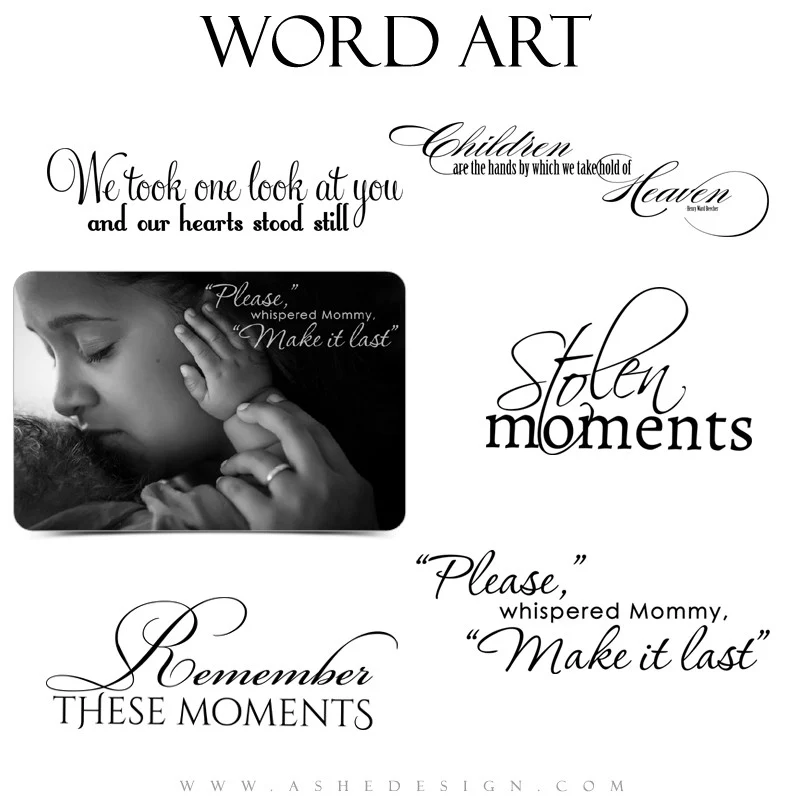 Family Word Art Quotes - Make It Last