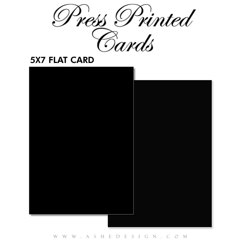 Mockup - 5x7 Flat Card
