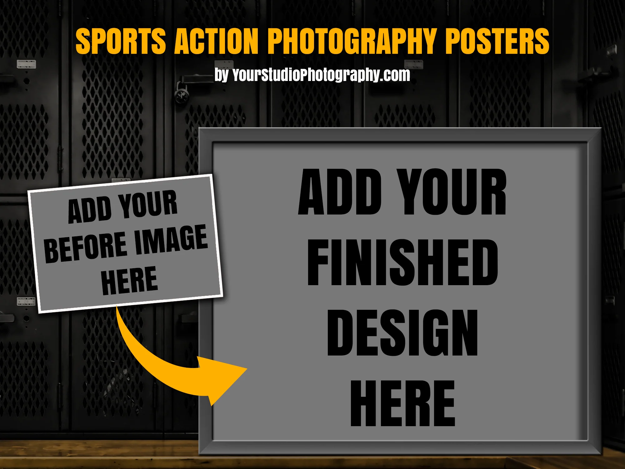 Mockup - Horizontal Sports Posters - Image 2
