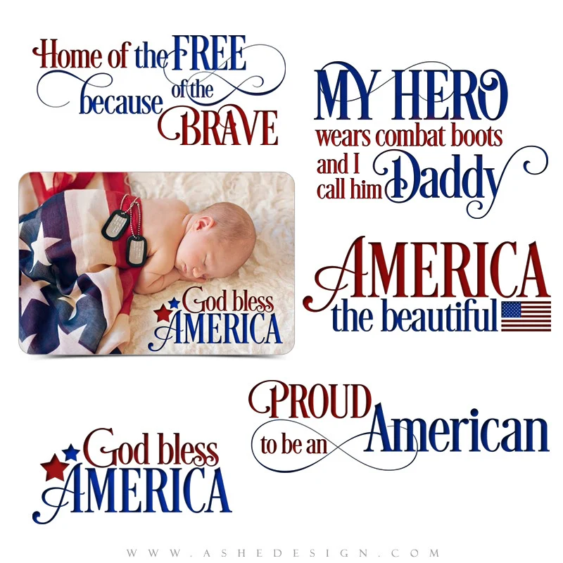 Patriotic Word Art Quotes - Home Of The Free