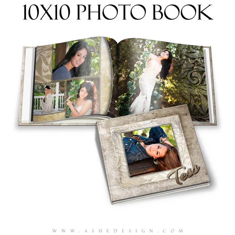 Photo Book Template (10x10) - Tess