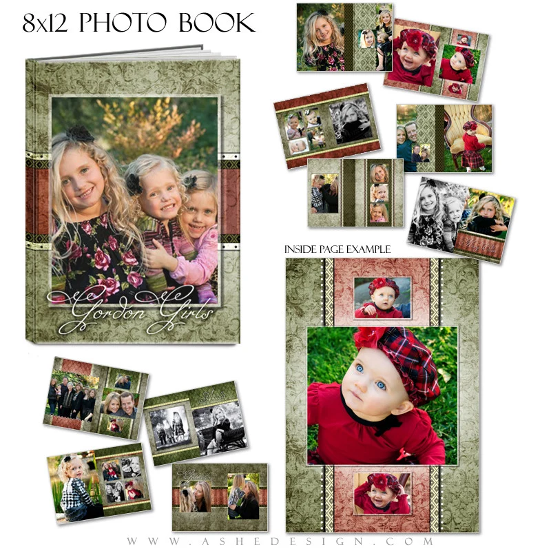 Photo Book Templates (8x12) - Christmas Keepsake - Image 2