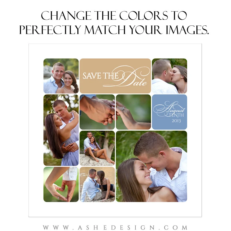 Photoshop Action - 12x12 Rounded Corner Collage Maker - Image 3