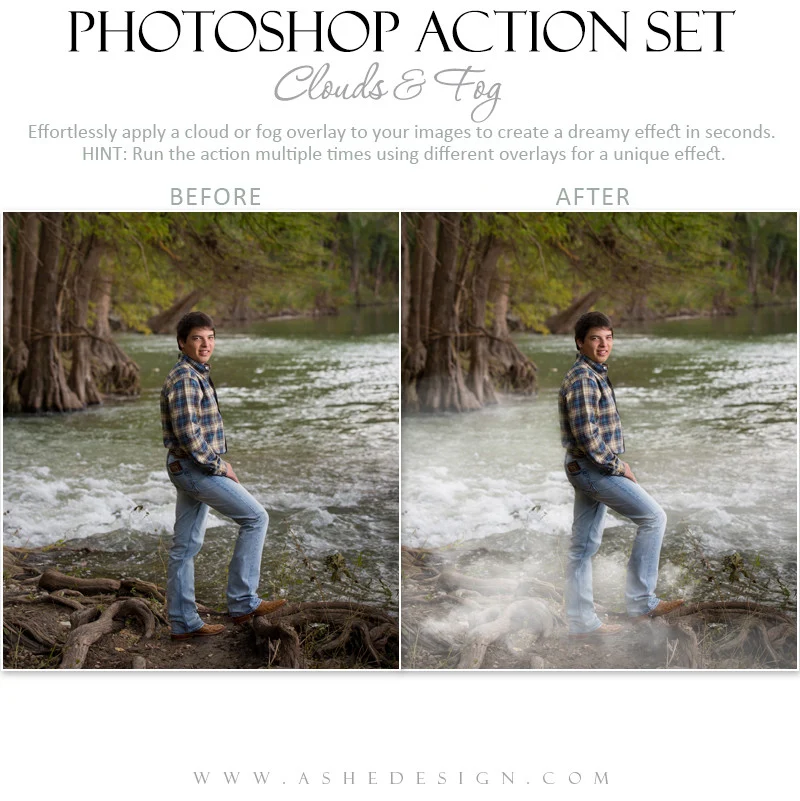 Photoshop Action - Overlays | Clouds & Fog - Image 2