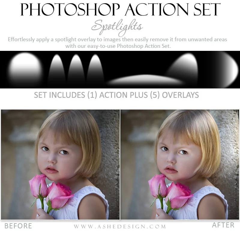 Photoshop Action - Overlays | Spotlights - Image 3