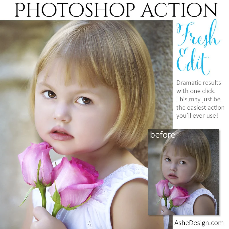 Photoshop Action | Pure Palette - Fresh Edit - Image 2