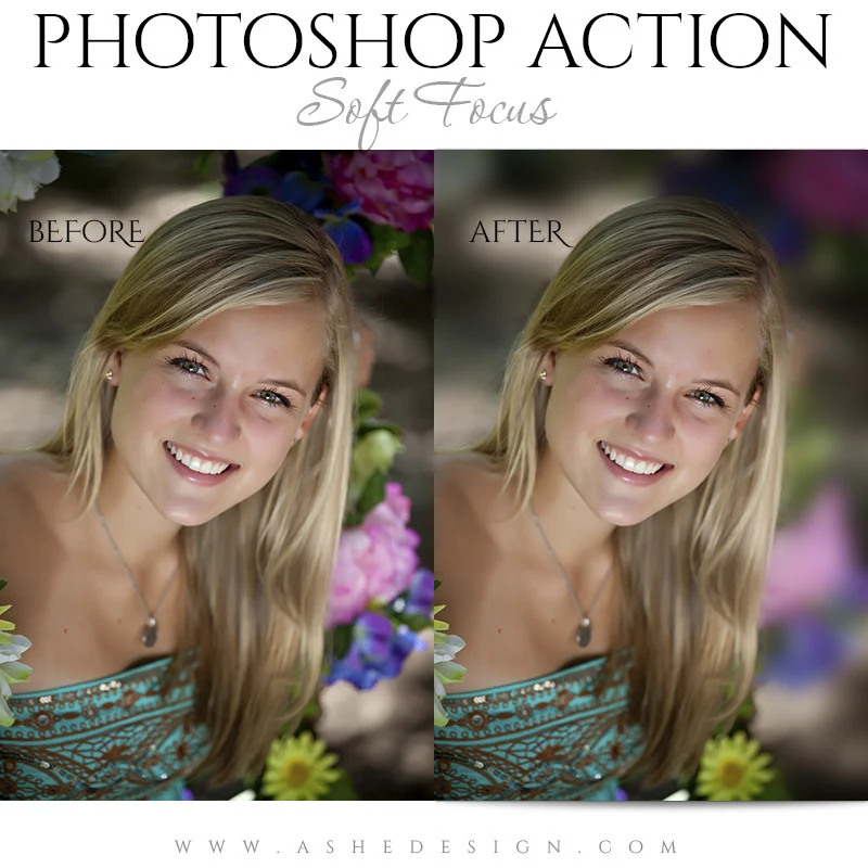 Photoshop Action - Soft Focus