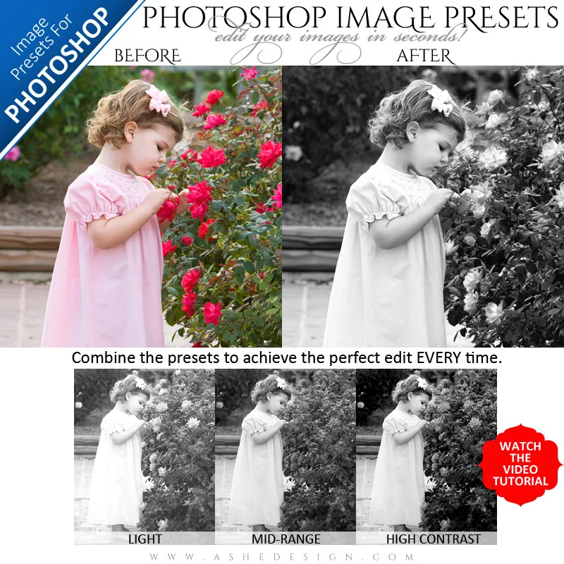 Photoshop Image Presets - Perfect Black & White - Image 2