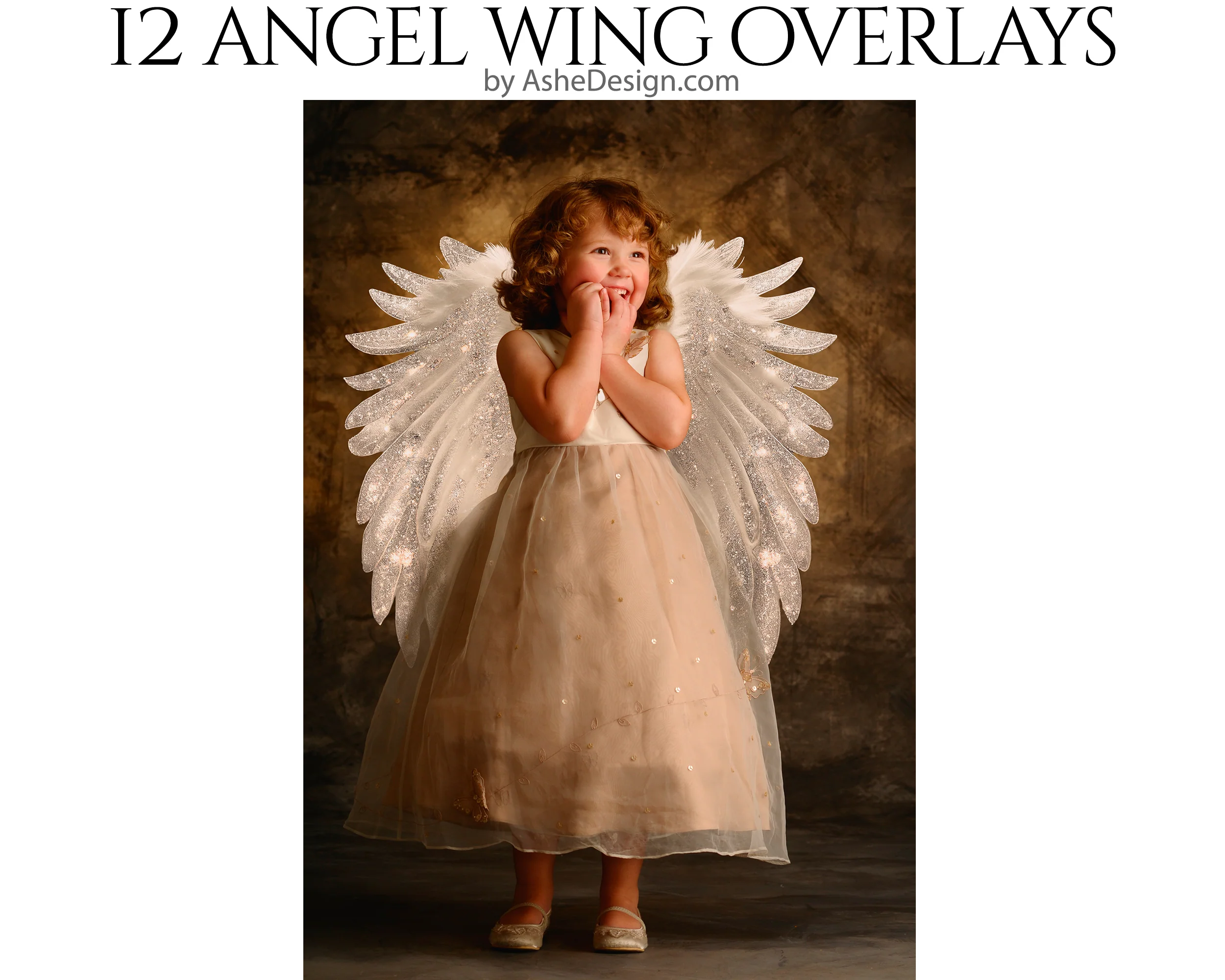 PNG Overlays - Angel Bling Wings - Image 6