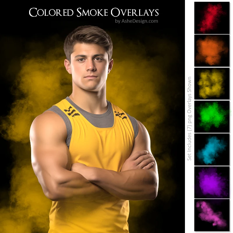 PNG Overlays - Colored Smoke - Image 3