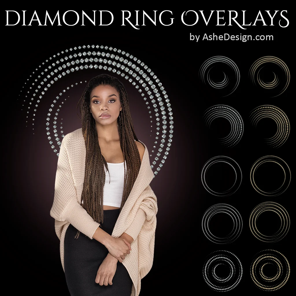PNG Overlays - Diamond Rings - Image 10