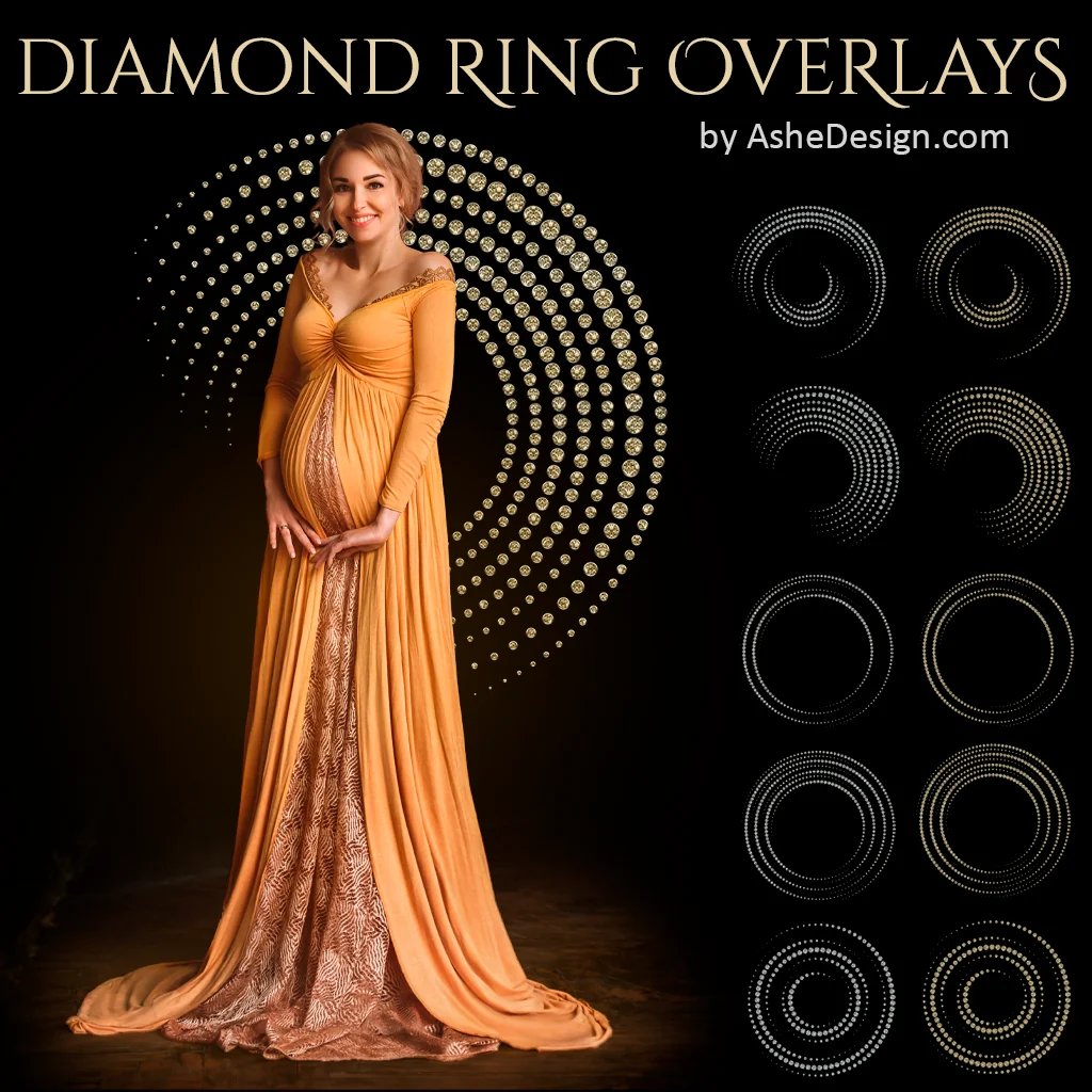 PNG Overlays - Diamond Rings - Image 4