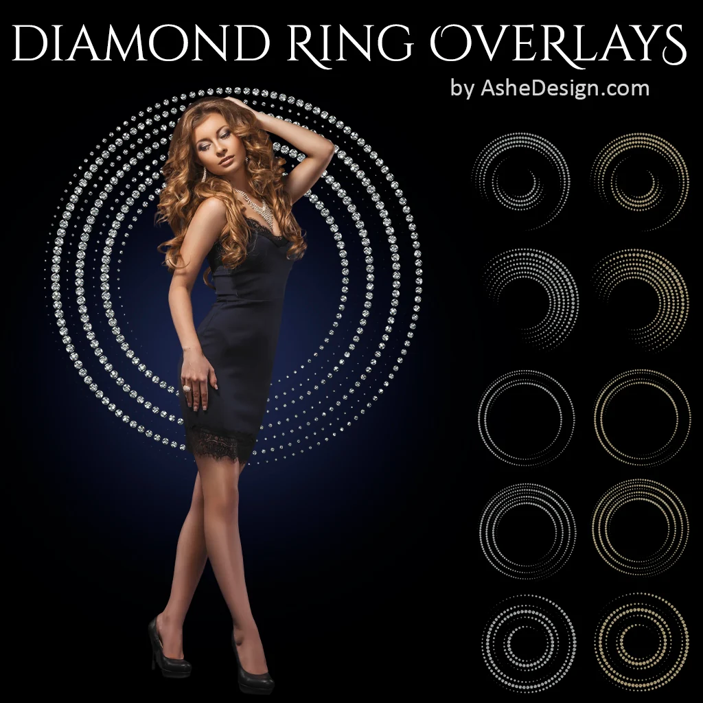 PNG Overlays - Diamond Rings - Image 7