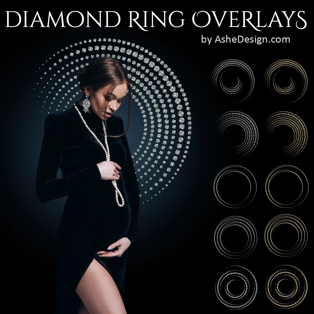 PNG Overlays - Diamond Rings - Image 9