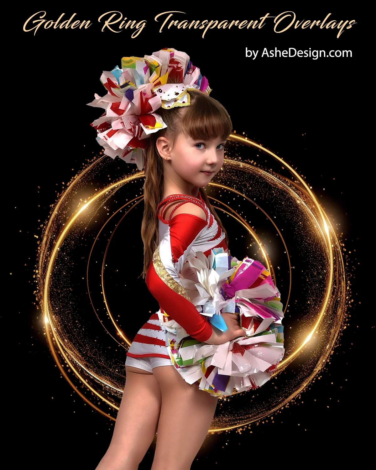 PNG Overlays - Golden Rings - Image 3