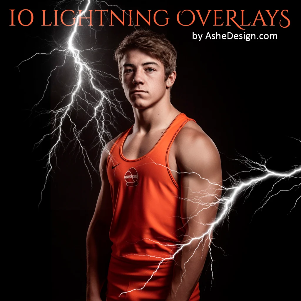 PNG Overlays - Lightning Strikes - Image 6