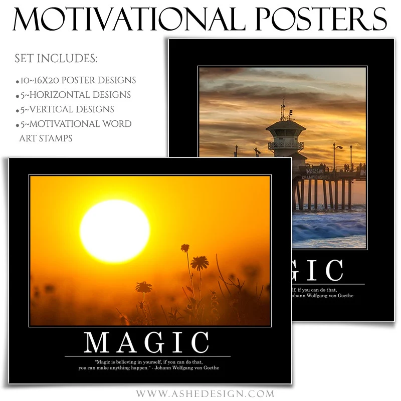 Poster Set 16x20 - Motivational Series Set 6 - Image 3