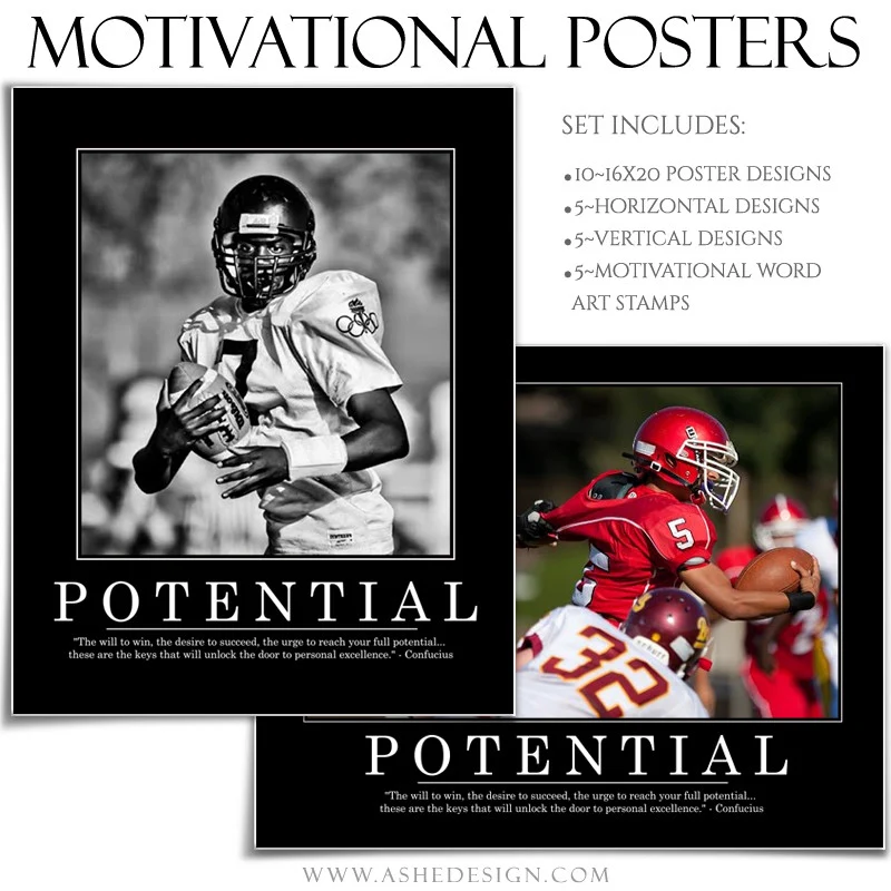 Poster Set 16x20 - Motivational Series Set 6 - Image 4