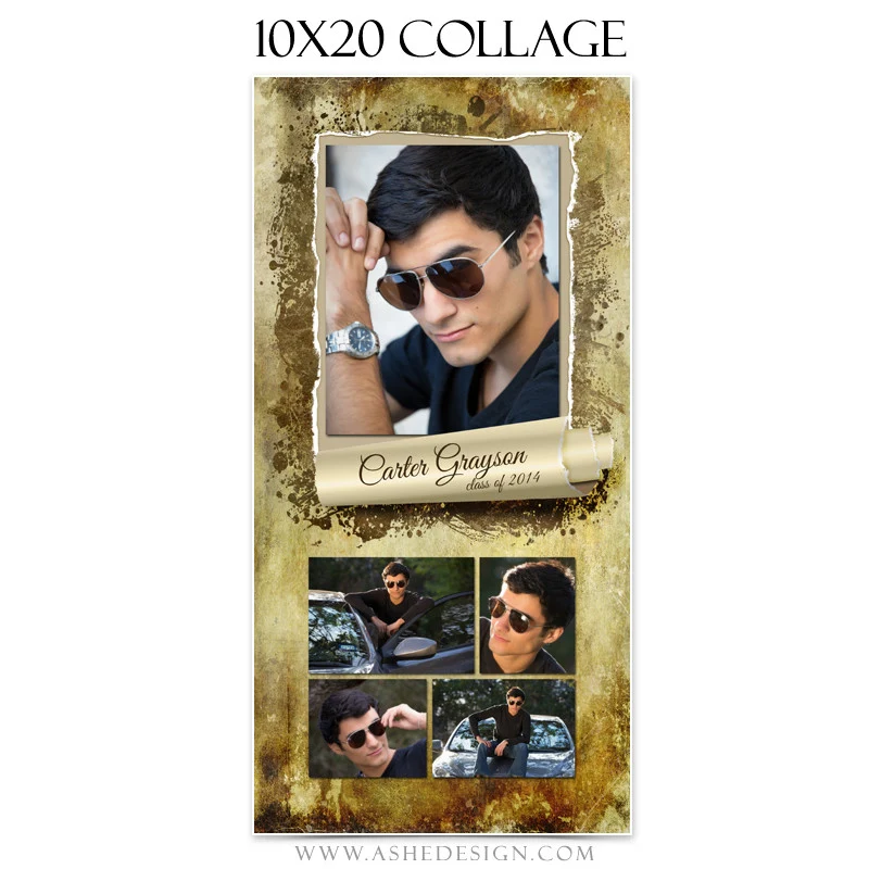 Senior boy Collage Set (8x10, 11x14, 10x20) - Ripped - Image 3