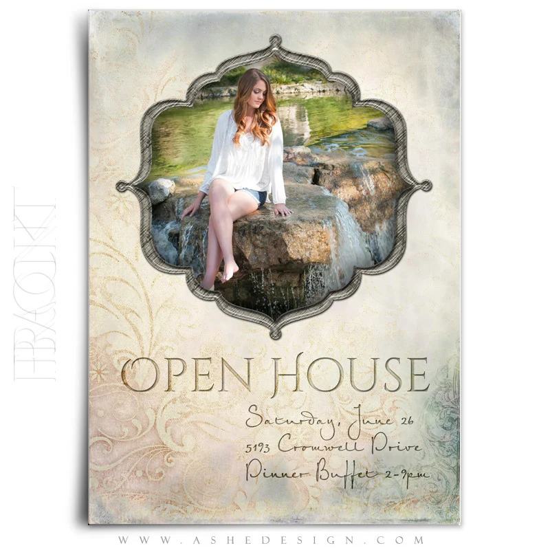 5x7 Flat Senior Girl Card  - All You Need - Image 3