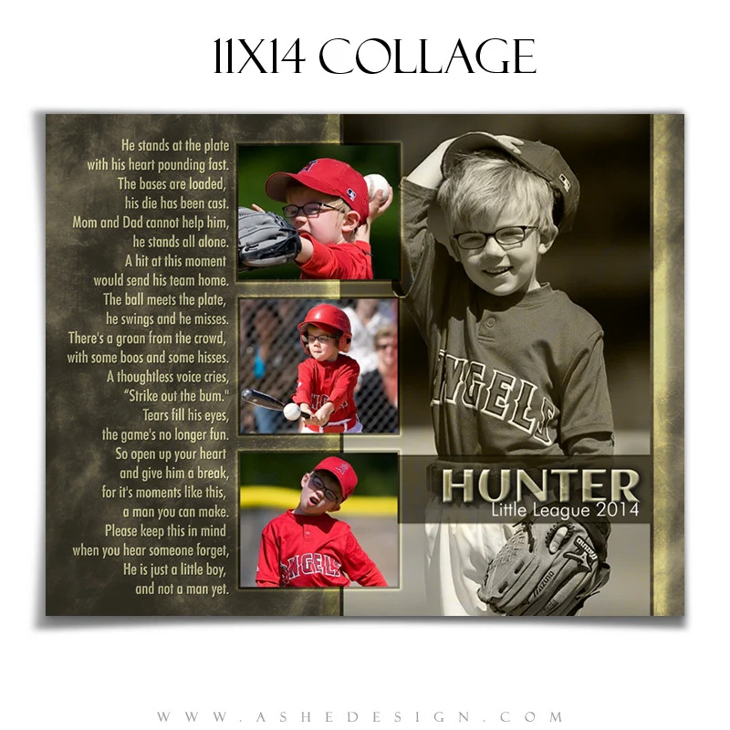 Sports Collage Set (12x12, 8x10, 11x14) - A League Of Their Own - Image 3