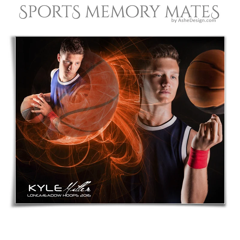 Sports Memory Mates 8x10 - Mystic Explosion Basketball - Image 2
