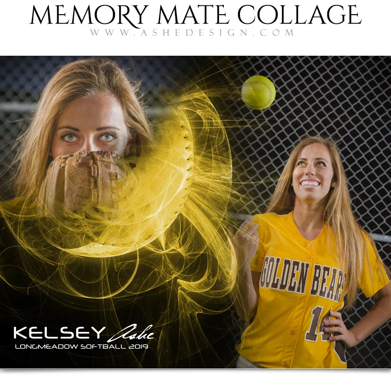 Sports Memory Mates 8x10 - Mystic Explosion Softball - Image 2