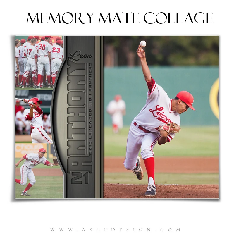 Sports Memory Mates 8x10 - Silver And Gold - Image 2