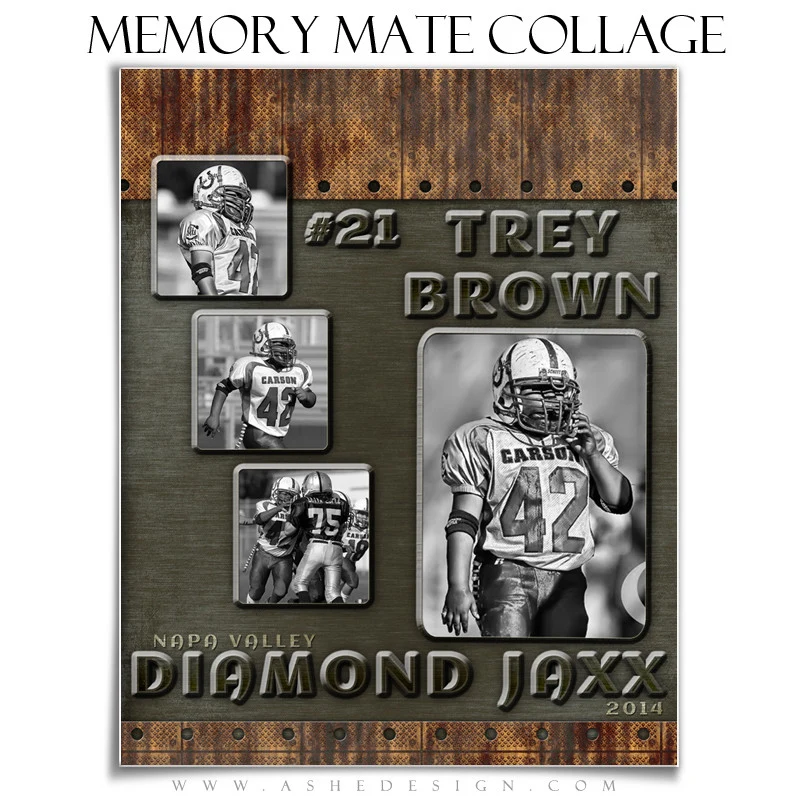 Sports Memory Mates 8x10 - Urban Blade