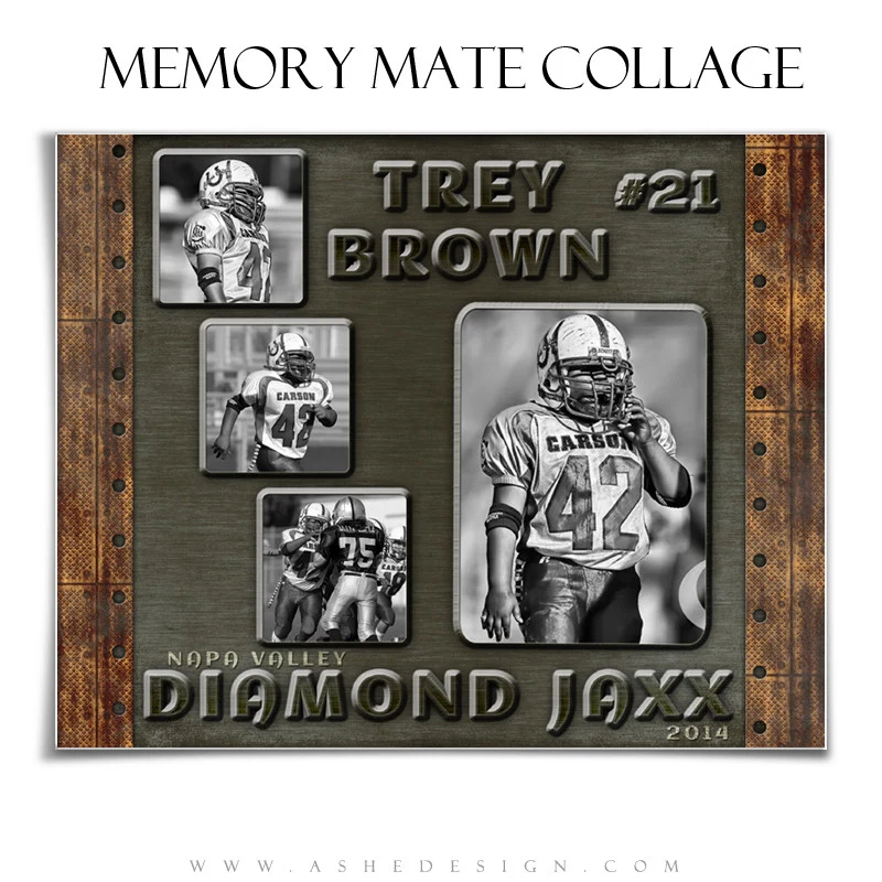 Sports Memory Mates 8x10 - Urban Blade - Image 2
