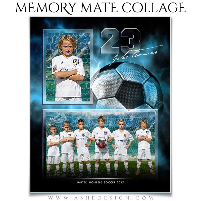 Sports Memory Mates - Electric Explosion Soccer
