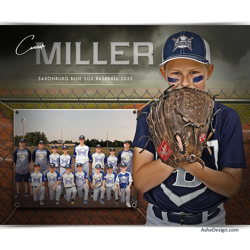 Sports Memory Mates - Fenced In Baseball - Image 2