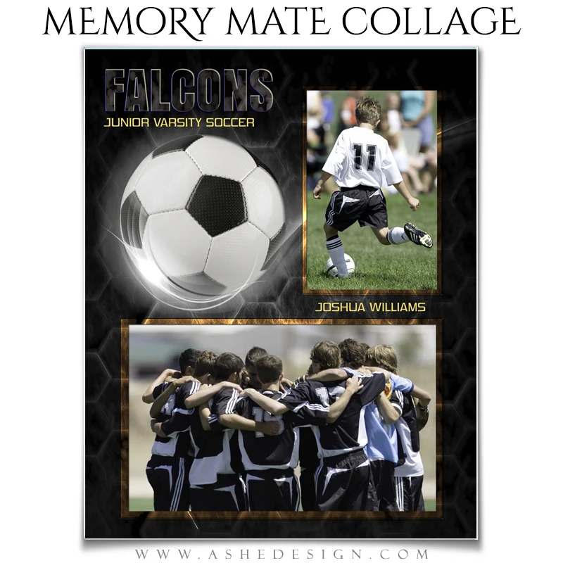 Sports Memory Mates - Honeycomb Soccer