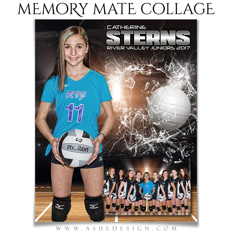 Sports Memory Mates - Smashing Through Volleyball
