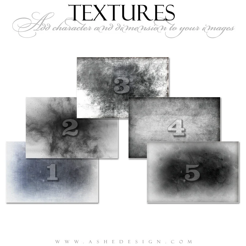 Texture Overlay Set - Canvas Grunge - Image 2