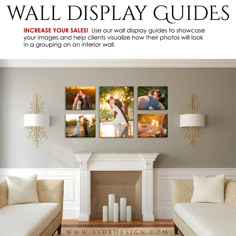 Wall Display Guides | Modern White Sitting Room - Image 3