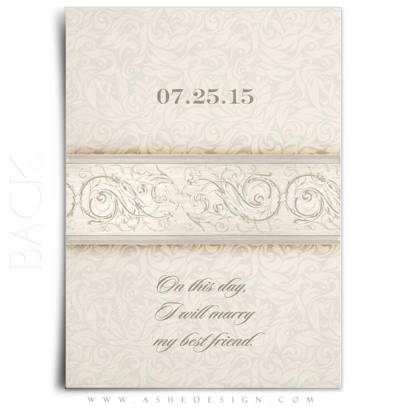 Wedding Invitation/Thank You Set - I Do - Image 3
