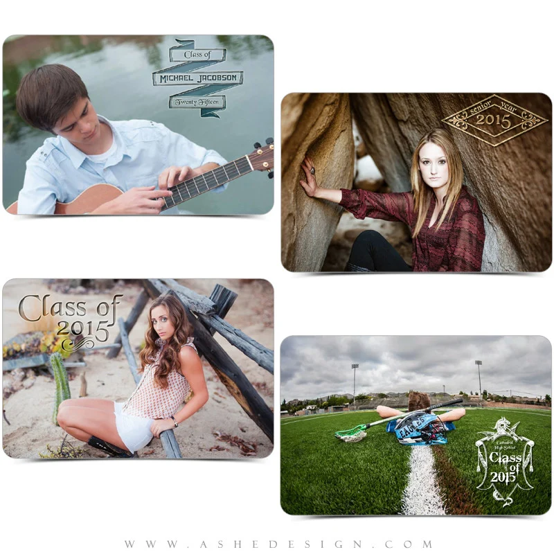 Word Art Collection - Customizable - Class Of 2015 Flourish - Image 2