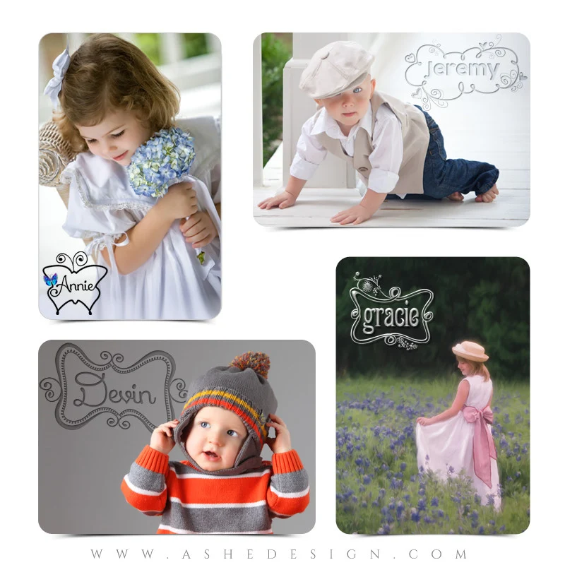 Word Art Collection - Customizable - Kid Doodles - Image 2