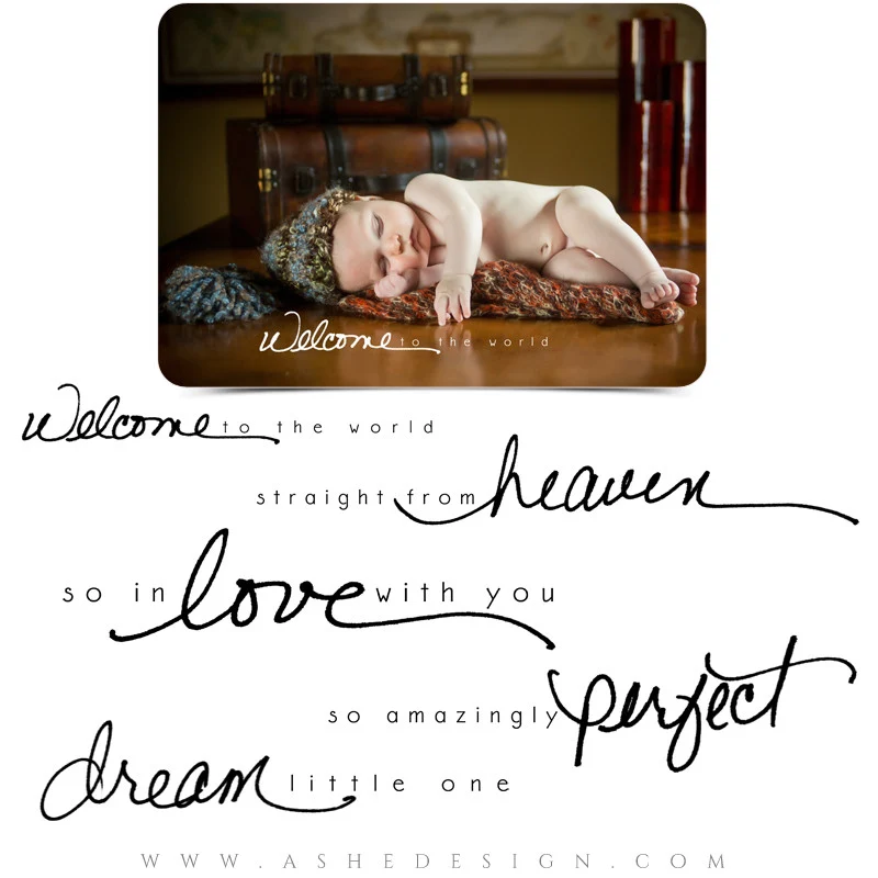Word Art Collection - Hand Drawn - Dream Little One