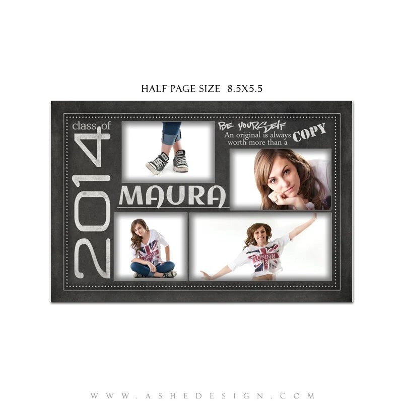 Yearbook Ad Designs - Chalkboard 2014 - Image 3