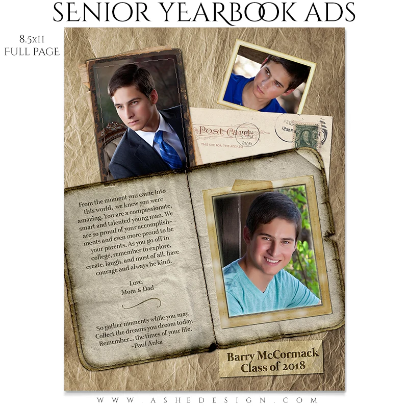 Yearbook Ad Designs - Collecting Moments
