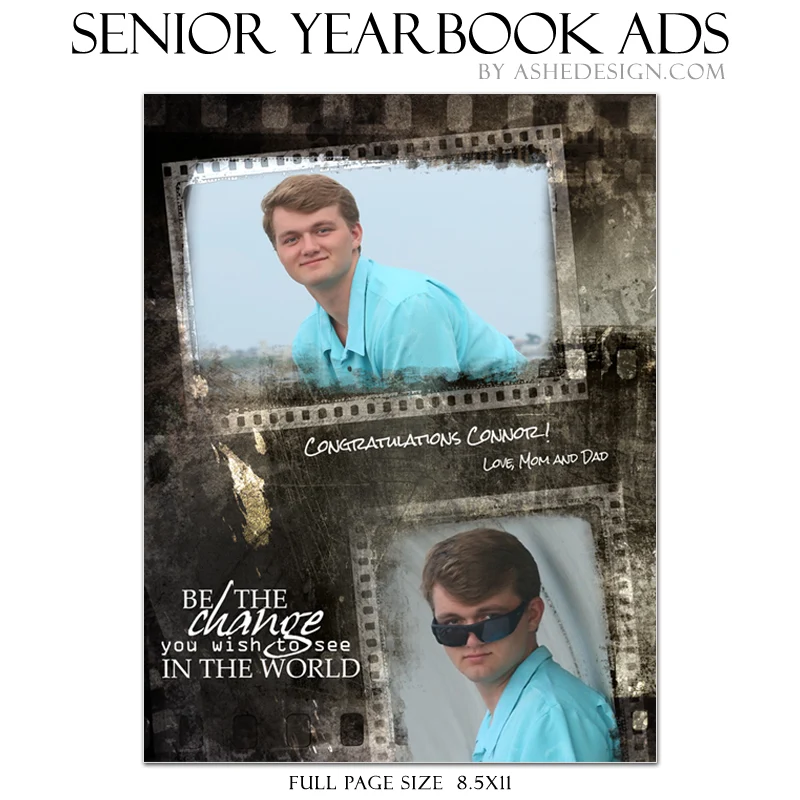 Yearbook Ad Designs - Film Strip 2018