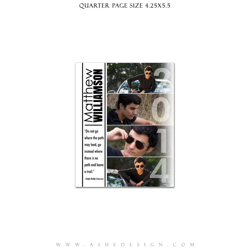Yearbook Ad Designs - Follow Your Path - Image 3