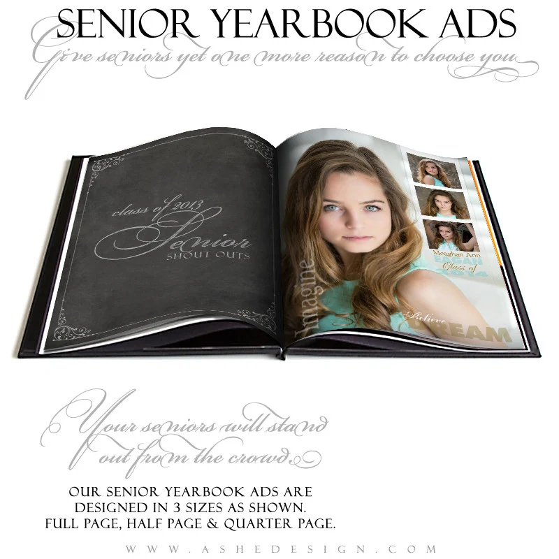Yearbook Ad Designs - Sculpting Words - Image 4