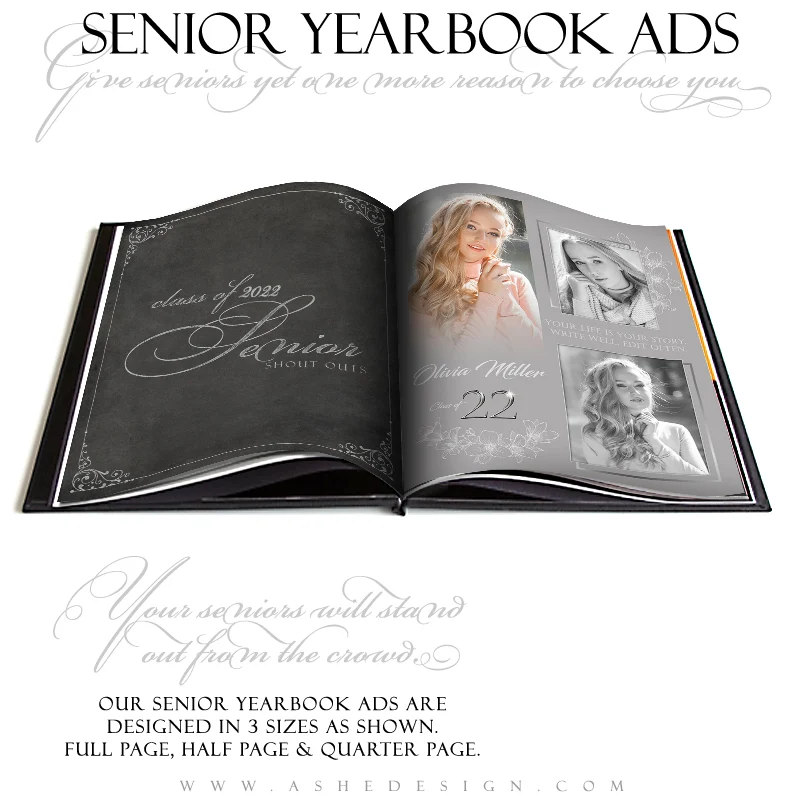 Yearbook Ad Designs - Silver Plated Grad - Image 4